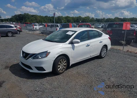 2016 Nissan Sentra Sv from USA, damaged, VIN 3N1AB7AP2GL662830